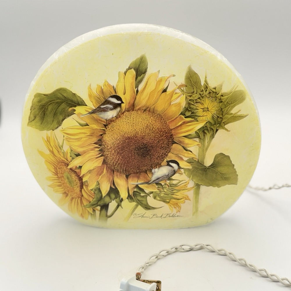 Stoney Creek 9X10 Sunflower Round Decorative Light Sherri Buck Baldwin 9615